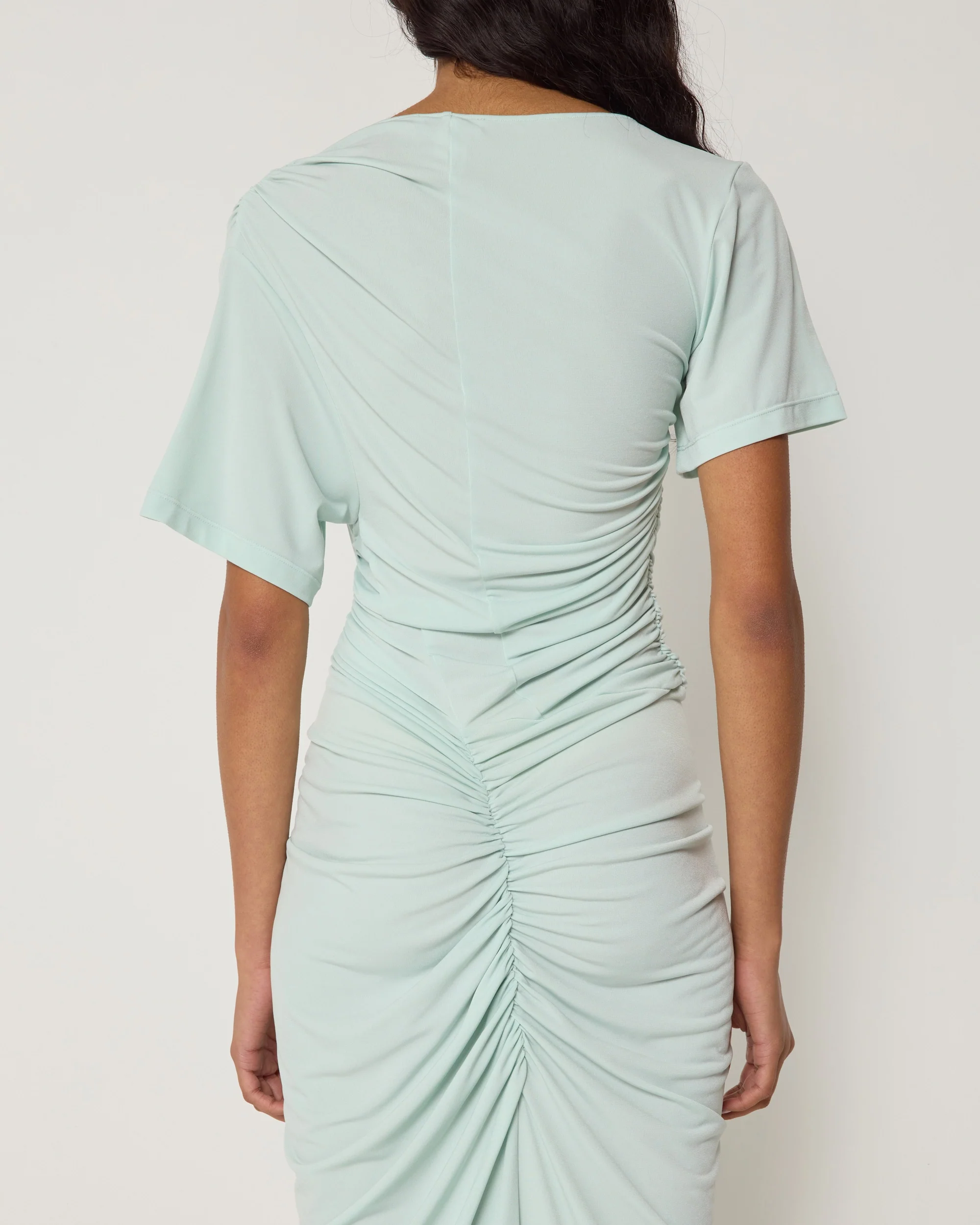 Asymmetrical Ruched Dress | Surf Spray - Image 8