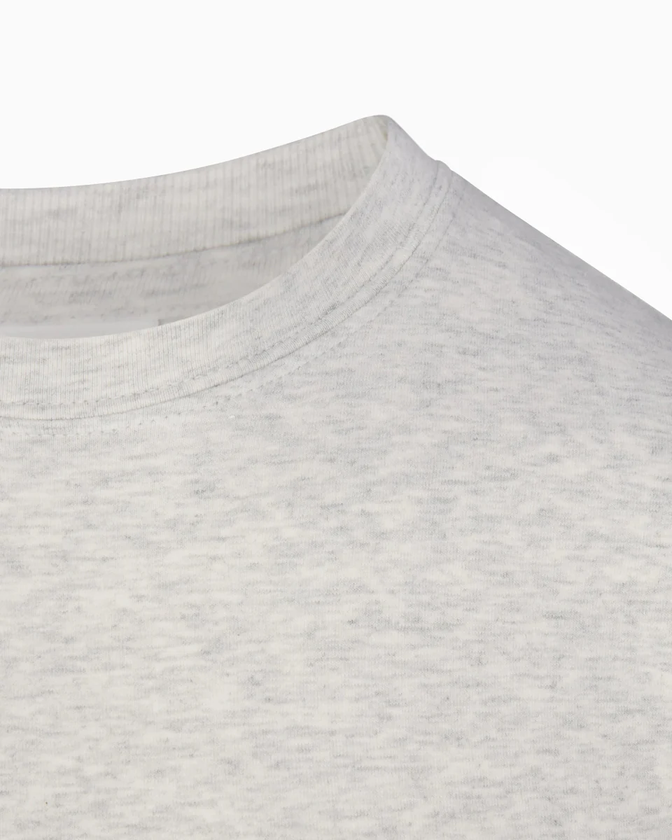 Baby Tee | Light Heather Grey - Image 7