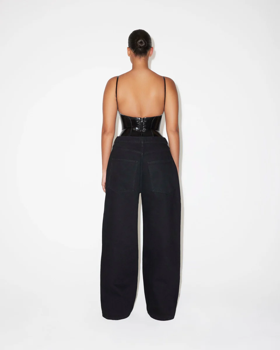 Classic Low Rise Denim | Black - Image 10