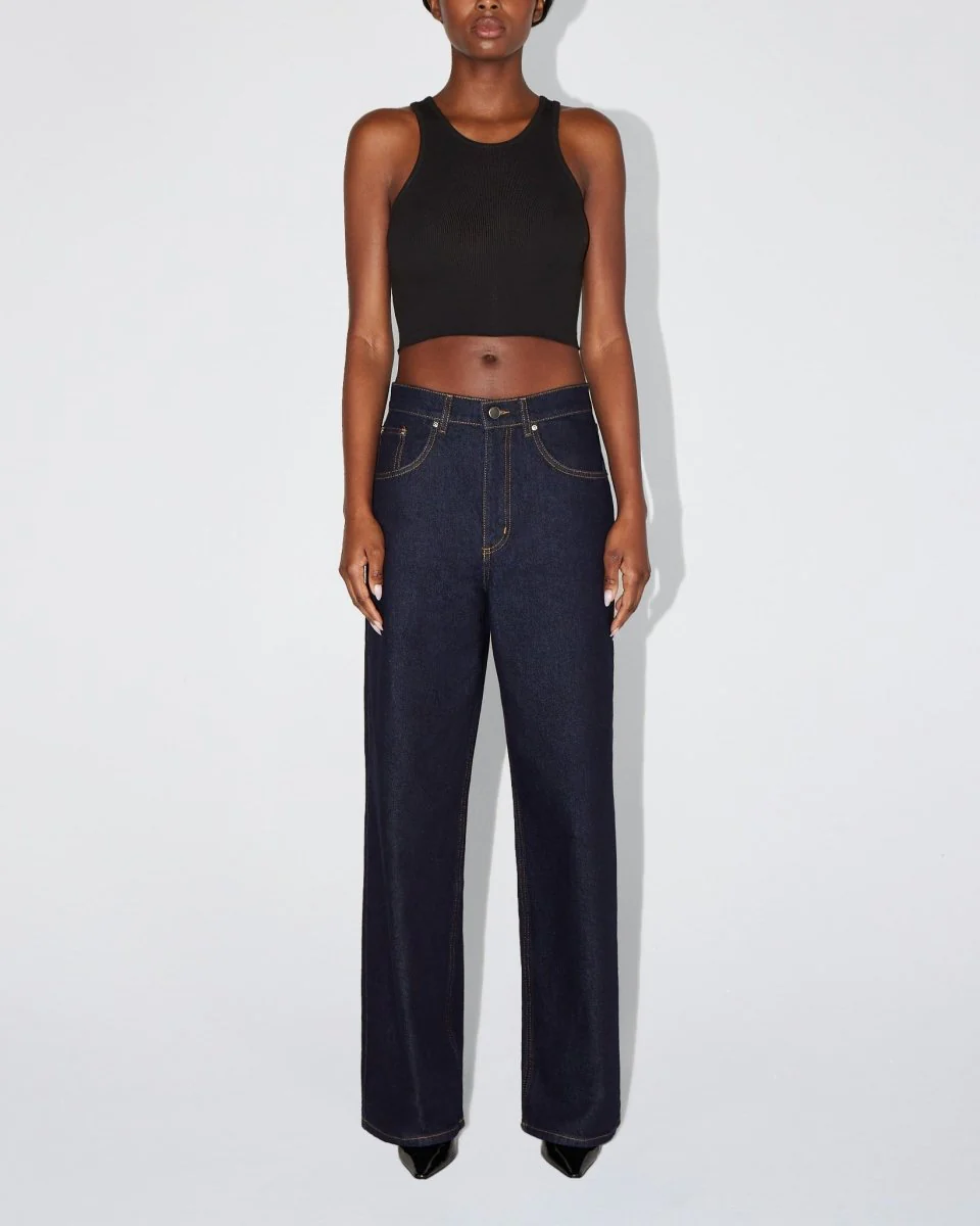 Classic Low Rise Denim | Dark Wash - Image 13