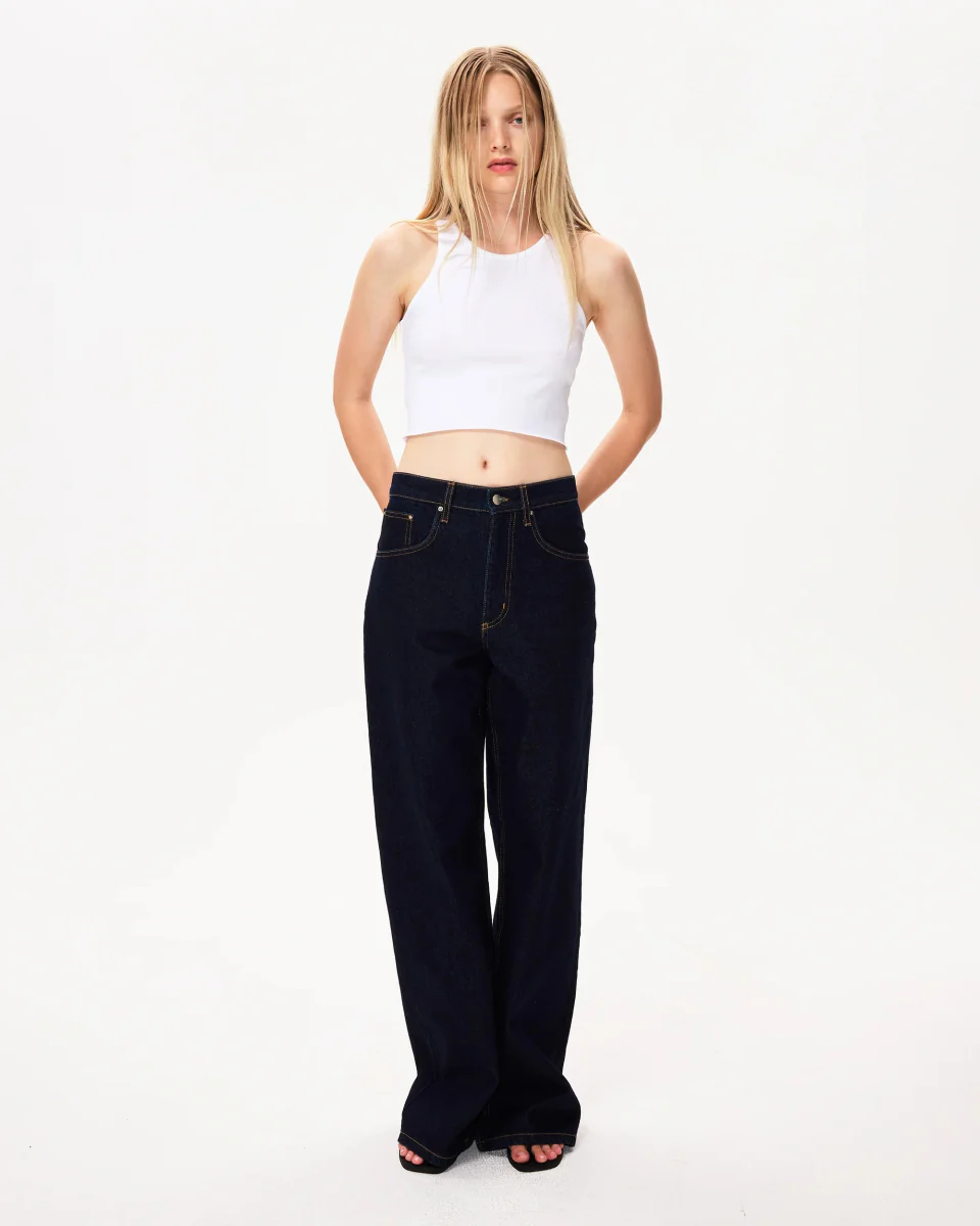 Classic Low Rise Denim | Dark Wash - Image 7