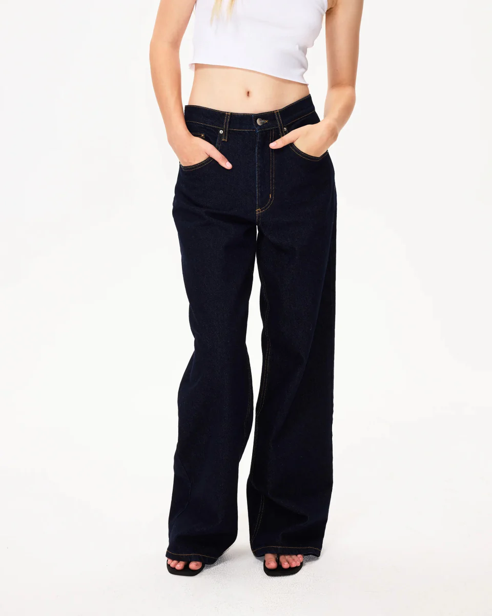 Classic Low Rise Denim | Dark Wash - Image 8