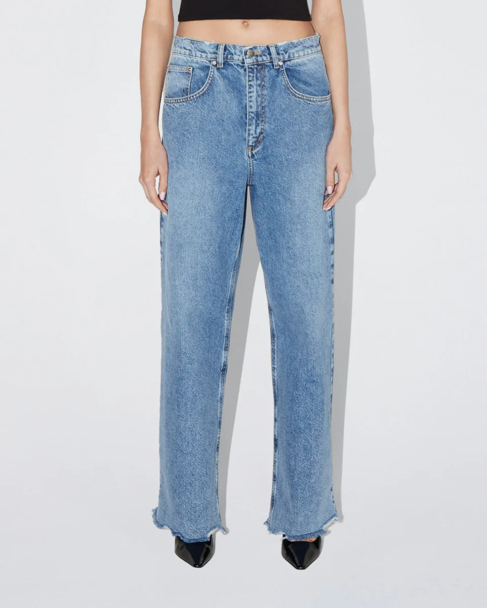 Classic Low Rise Denim | Light Wash - Image 12