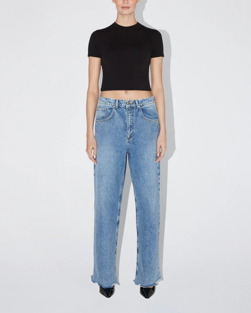 Classic Low Rise Denim | Light Wash - Image 13