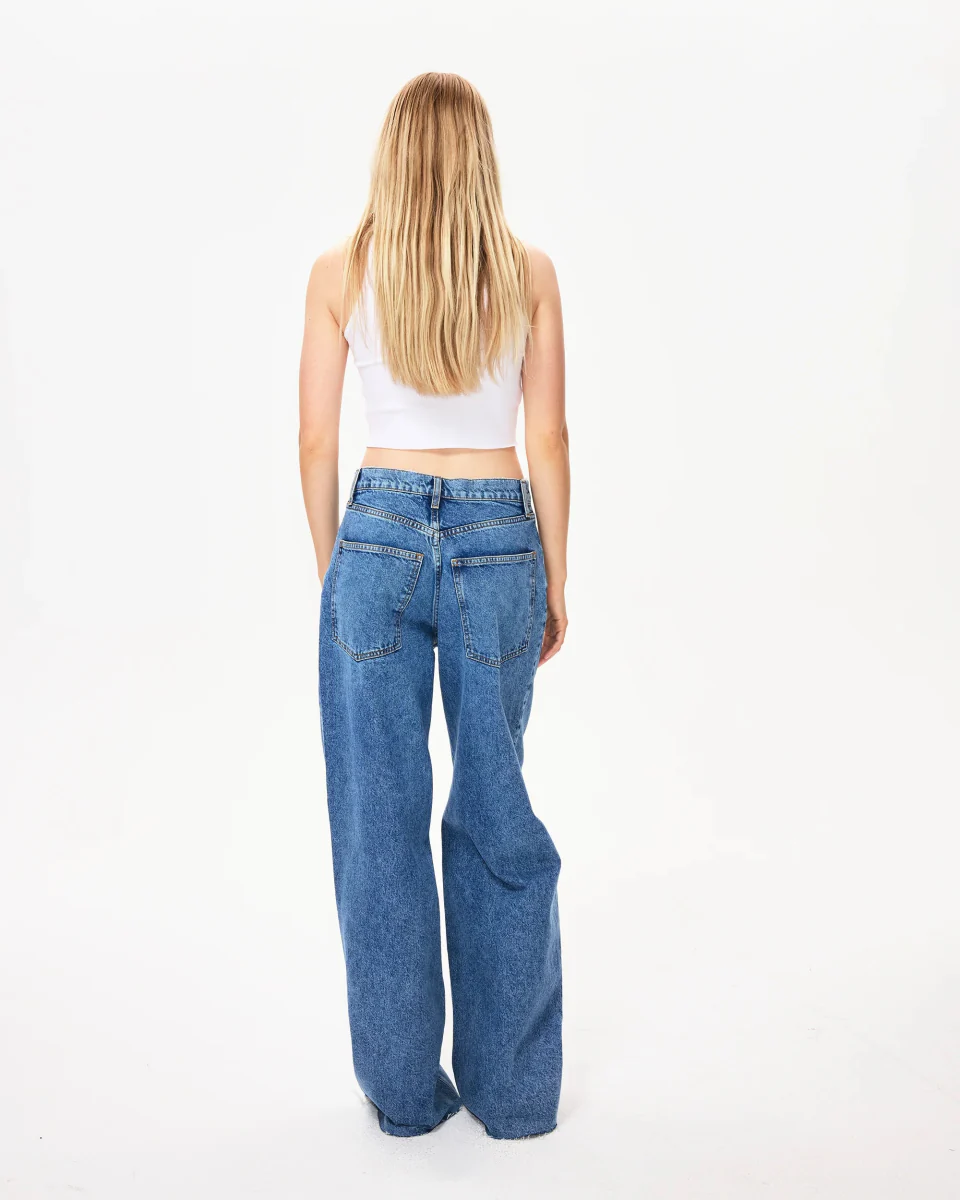 Classic Low Rise Denim | Light Wash - Image 8