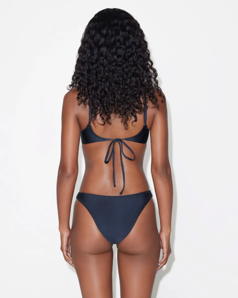 Dove Satin Lace Bottom | Midnight Lace - Image 4