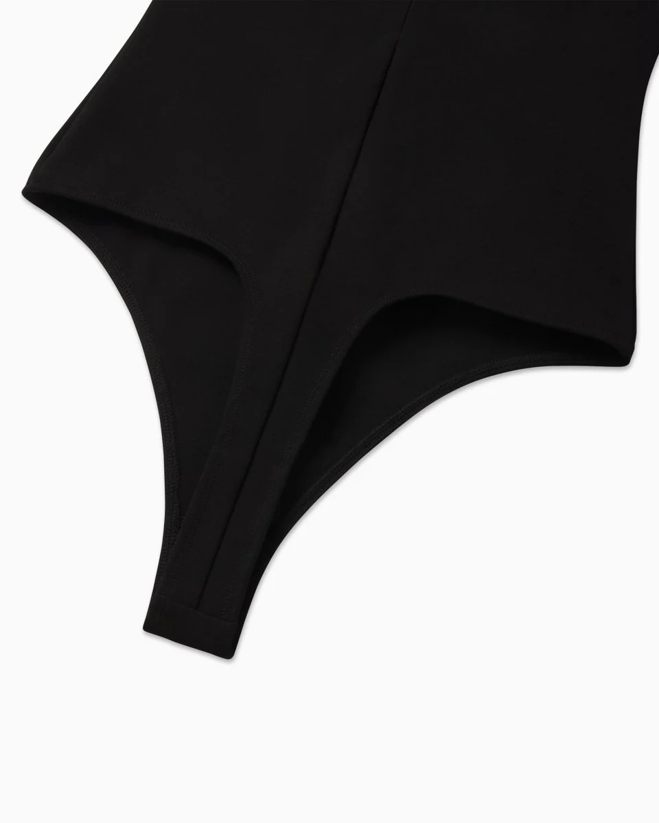 Long Sleeve Bodysuit | Black - Image 8