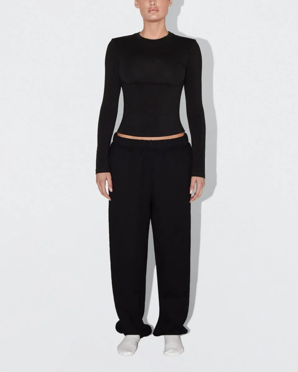 Long Sleeve Tee | Black - Image 3