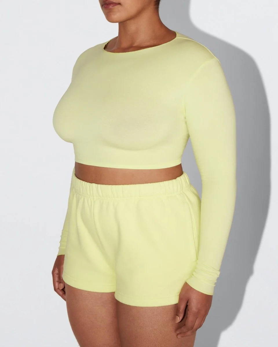 Long Sleeve Wrap Top | Limoncello - Image 11