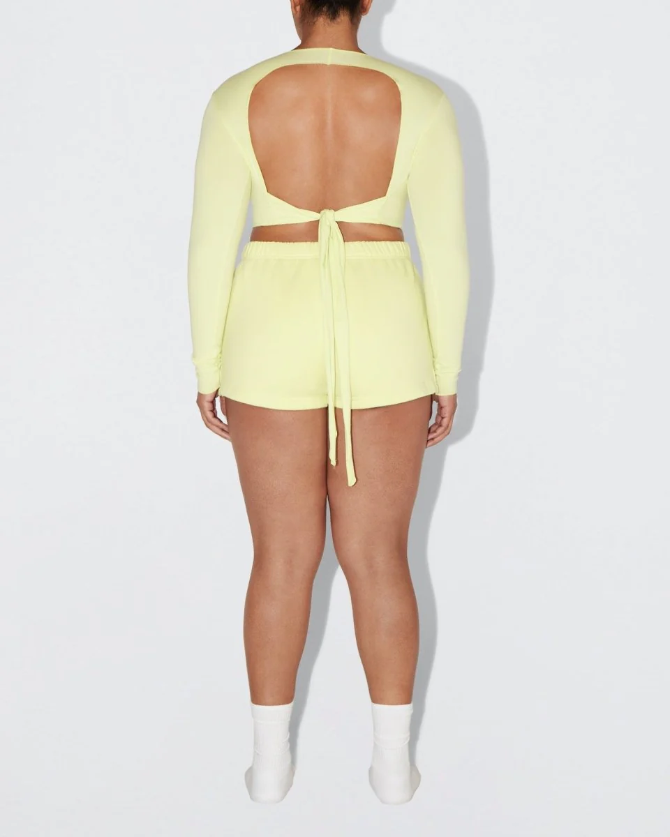 Long Sleeve Wrap Top | Limoncello - Image 7