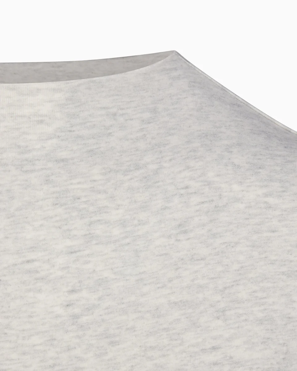 Micro Tee | Light Heather Grey - Image 7