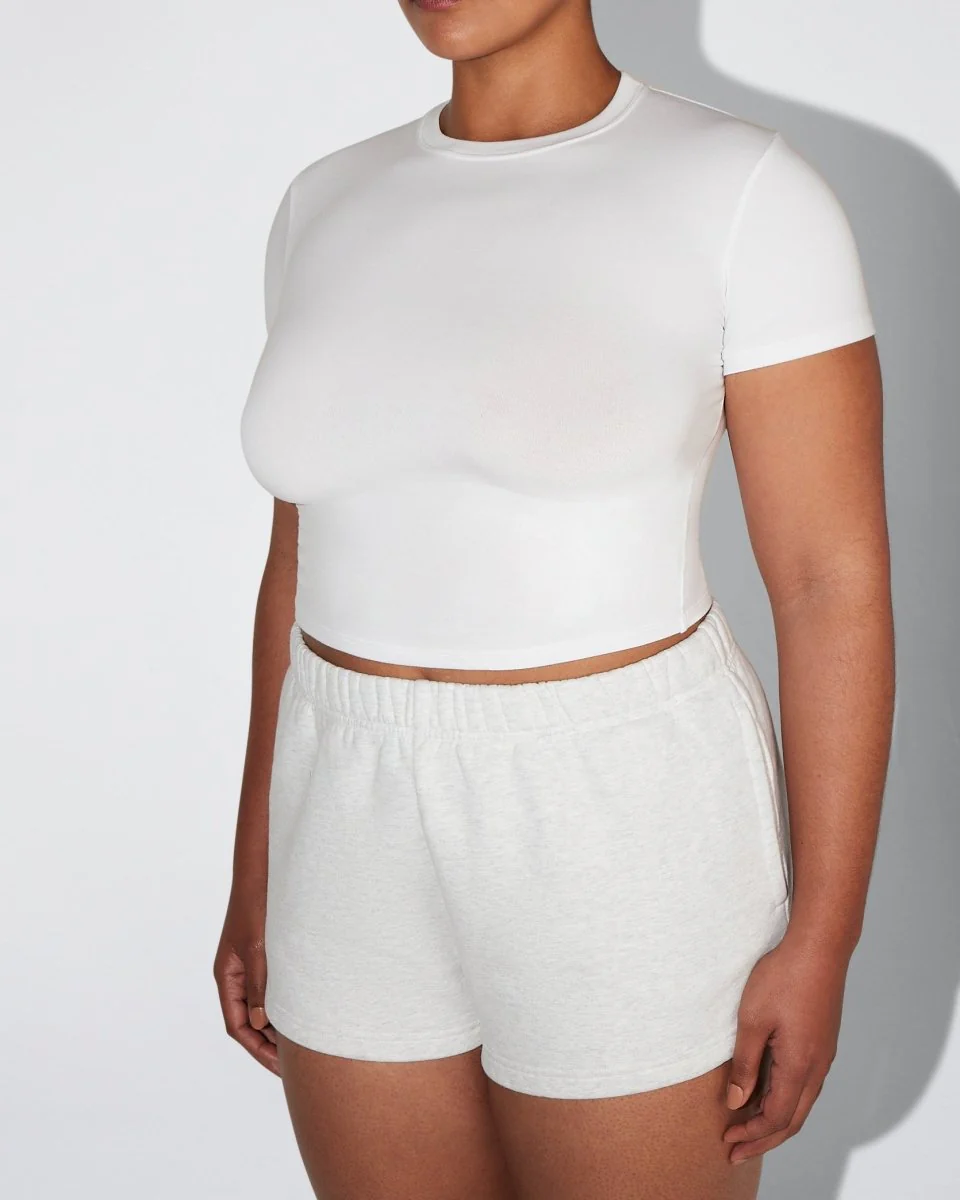 Mid Tee | Light Heather Grey - Image 11