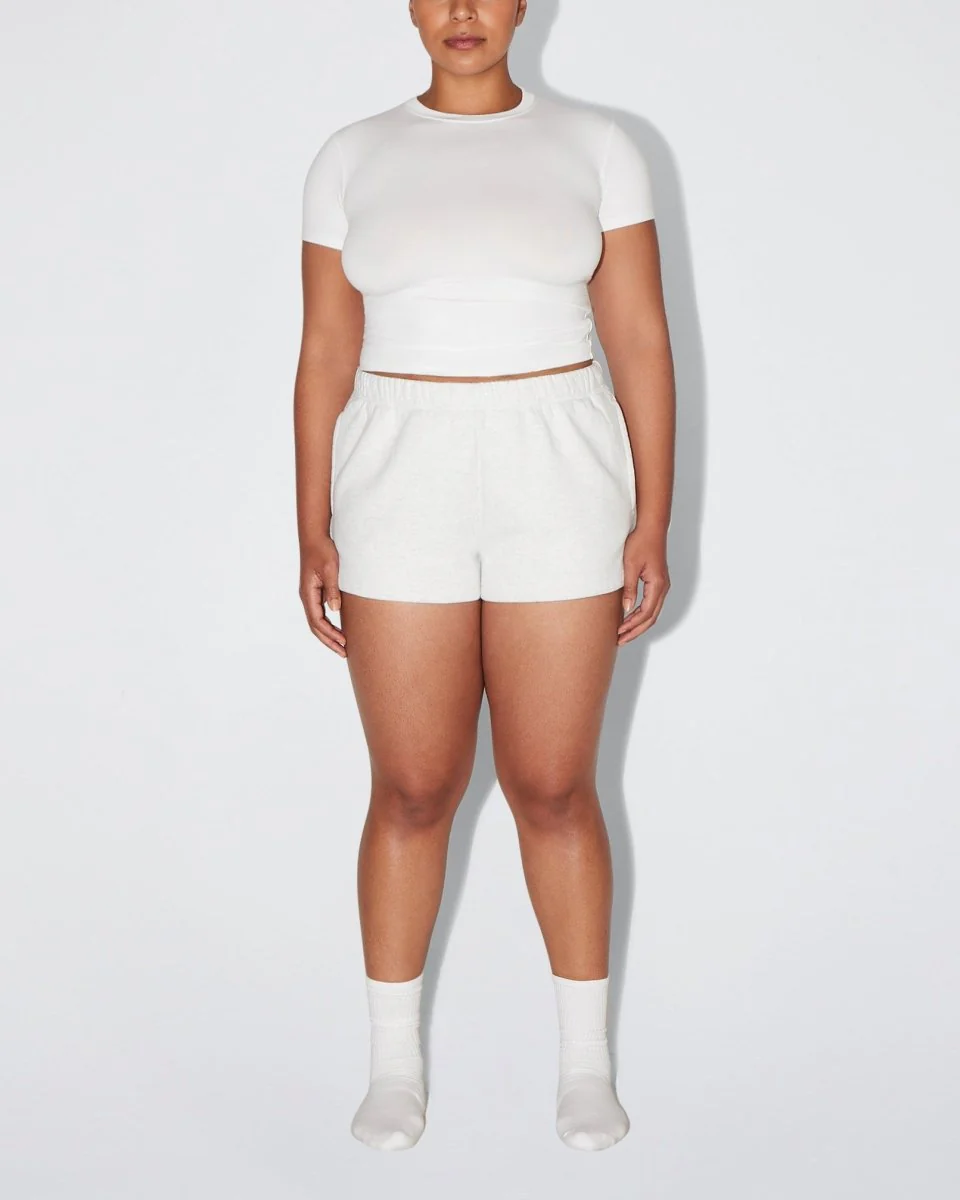 Mid Tee | Light Heather Grey - Image 8