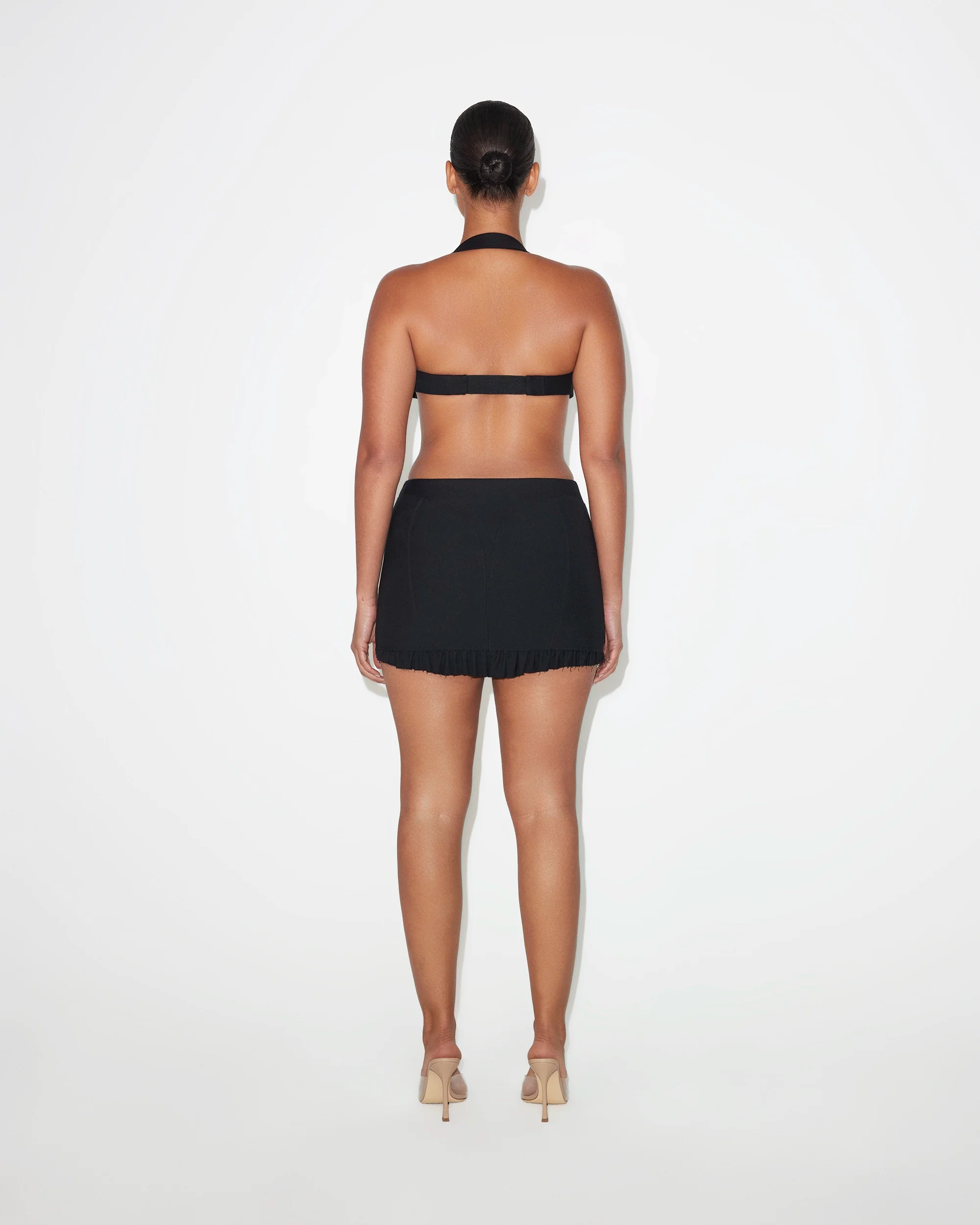 Mini Corset Skirt | Black - Image 6