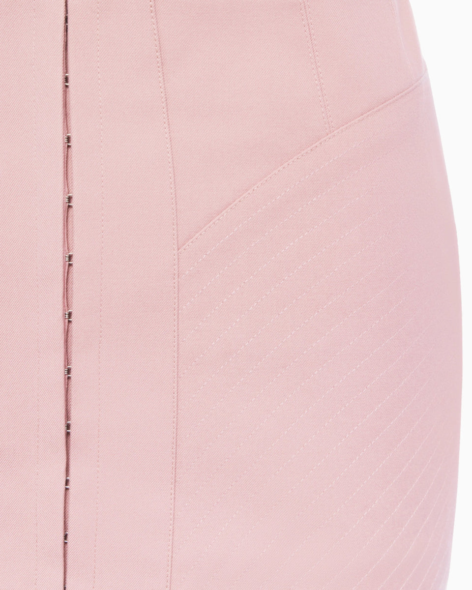 Mini Corset Skirt | Blush - Image 8