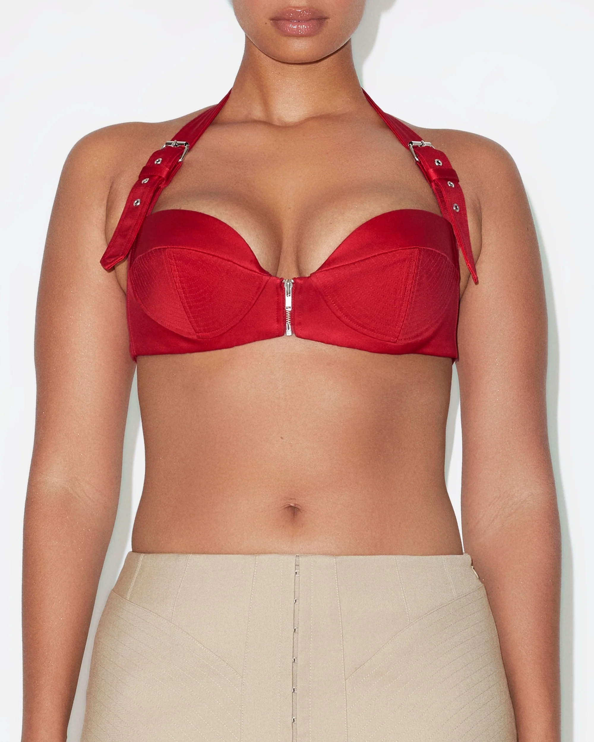 Mini Corset Skirt | Sand - Image 12