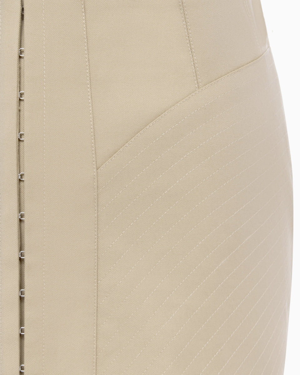 Mini Corset Skirt | Sand - Image 13