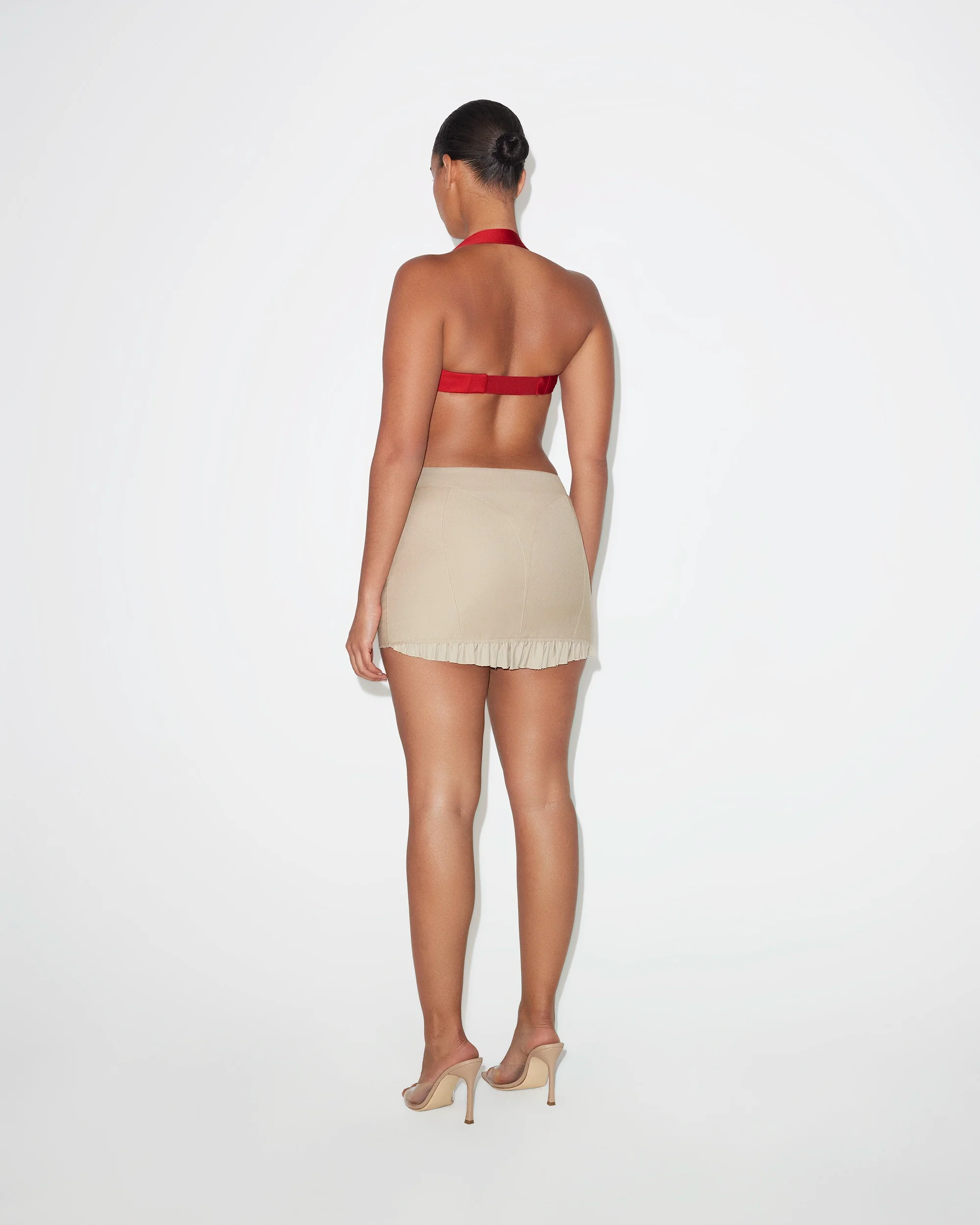 Mini Corset Skirt | Sand - Image 6