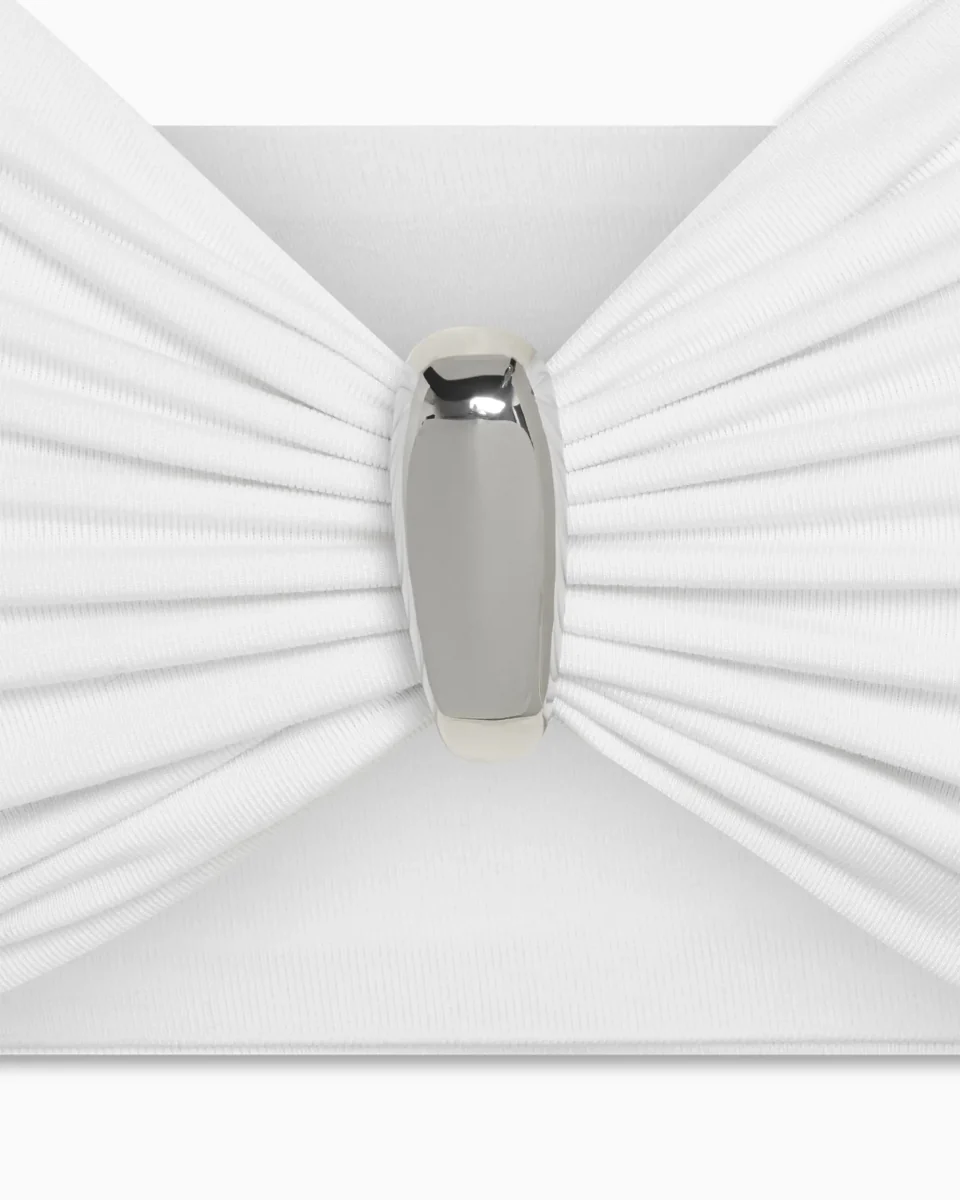 Pierced Bandeau | White - Image 3