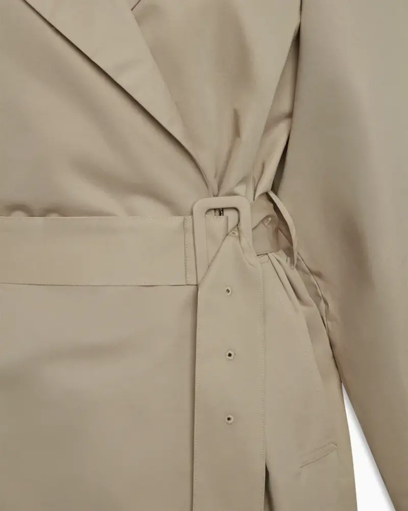 Relaxed Trench Coat | Taupe - Image 3