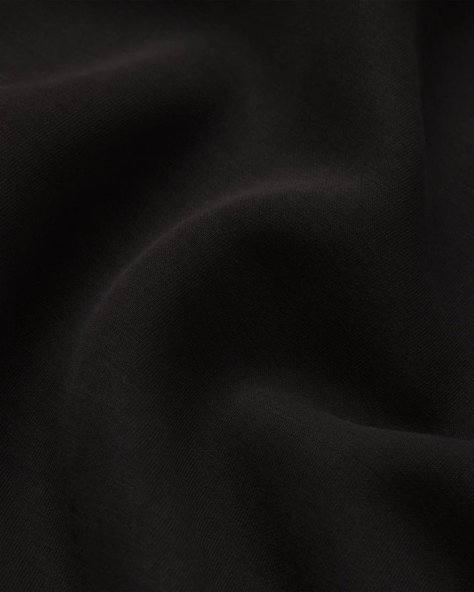 Sueded Stretch Twist Maxi Dress | Black - Image 8